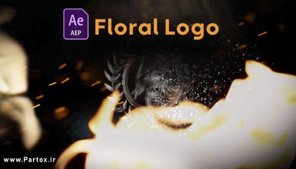 Floral Logo Animation Cinematic After Effects Template