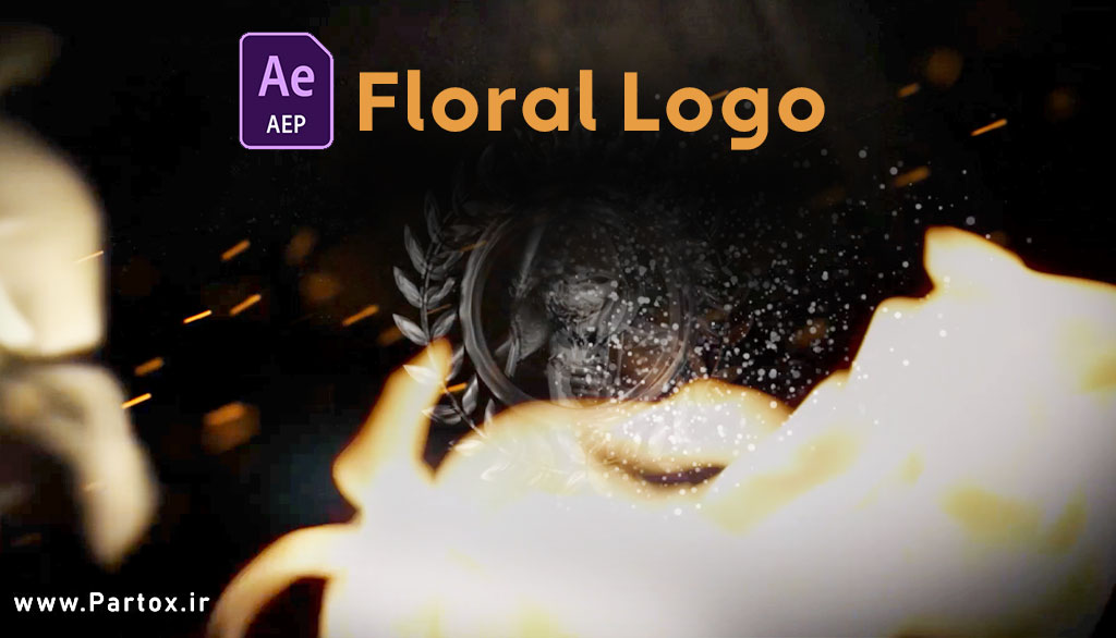 Floral Logo Animation Cinematic After Effects Template
