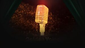 Golden Voice After Effects Project