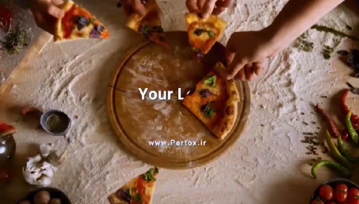 pizza logo animation after effects Template